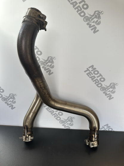 Triumph Speed Triple 1050 Link Pipe Exhaust Link Pipe 2011-2015 OEM EXHAUST PIPE