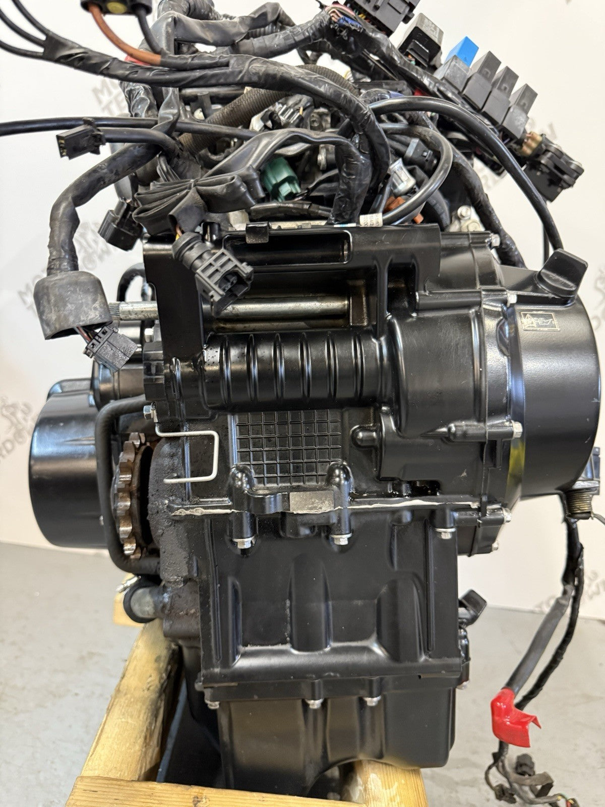 Triumph Street Triple 675R Engine 17,009 MILES 2010 675R Engine And Wiring Loom