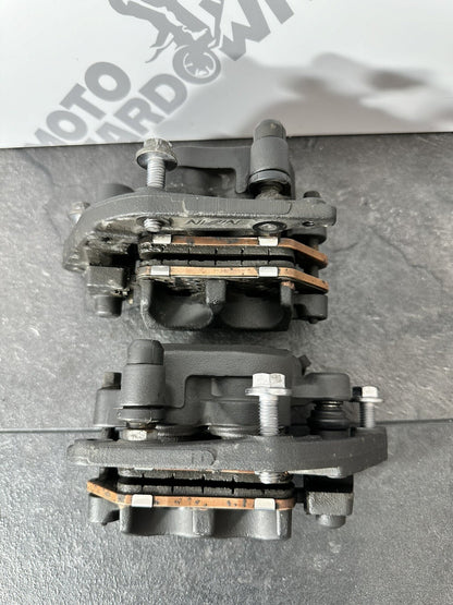 Triumph Trident 660 2022 NISSIN Front Brake Calipers 2962 Miles 2021-2024 OEM