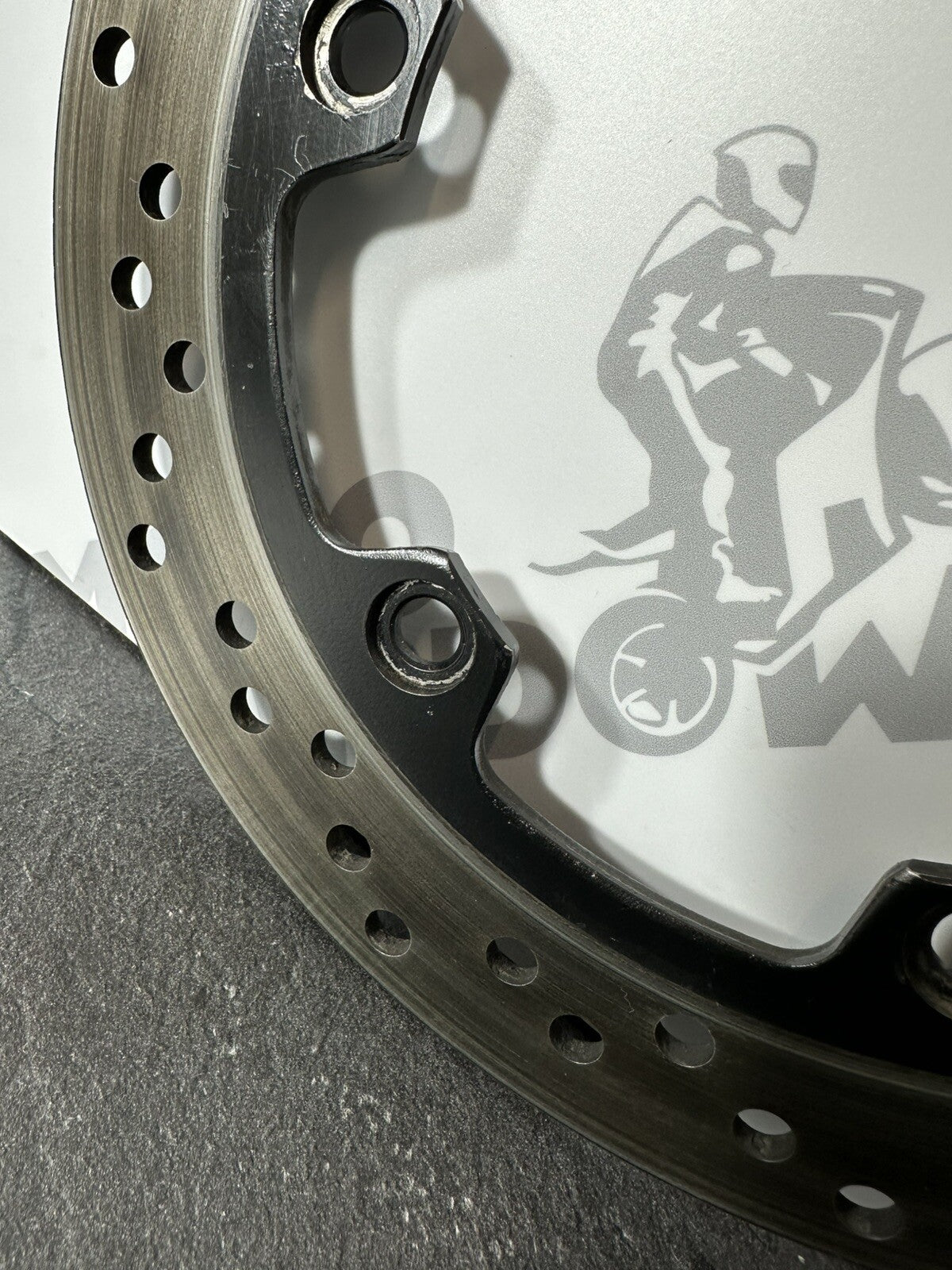 Suzuki GSXR 1300 2016 HAYABUSA Rear Brake Disc Rotor 18408 Miles OEM GEN 2