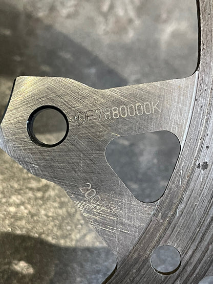 KTM Superduke R 1290 2020-2022 Rear Brake Disc Rotor GALFER Only 7179 Miles OEM