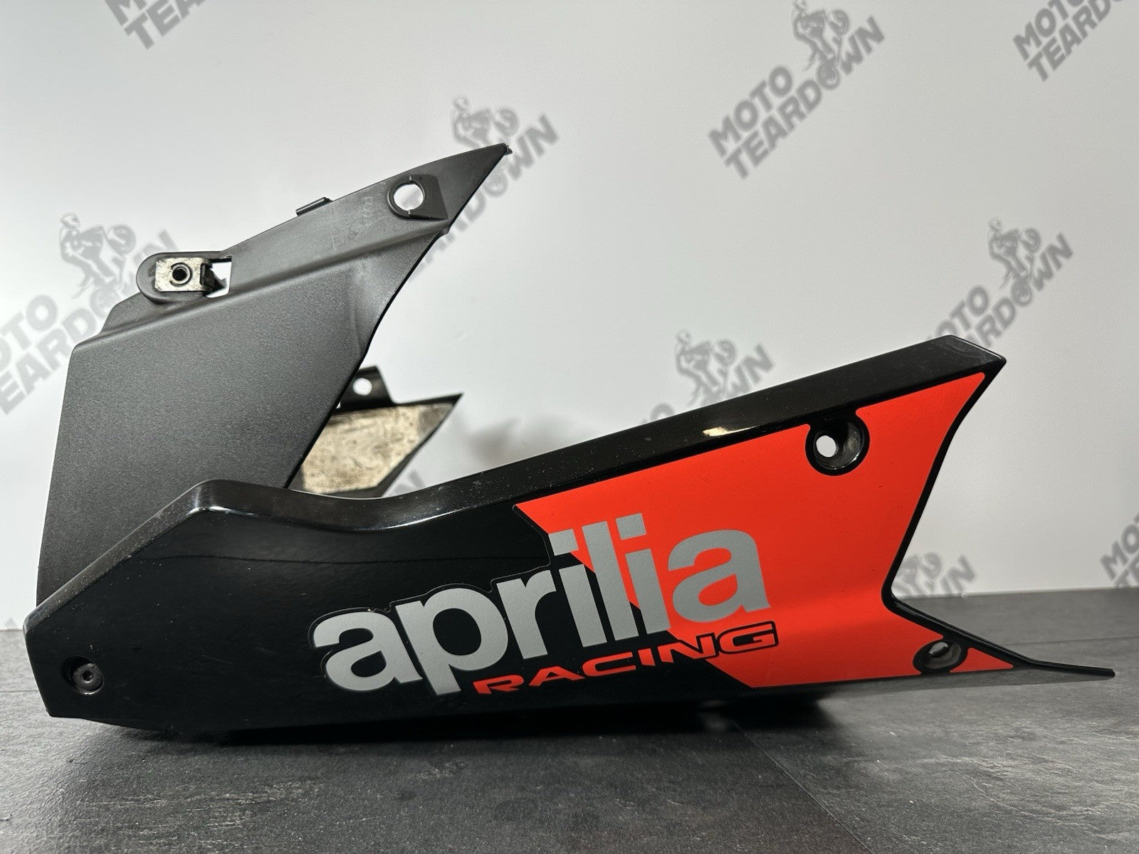 Aprilia RS660 2021 Belly Pan Fairing Engine Spoiler 6220 Miles 2022-2025 OEM
