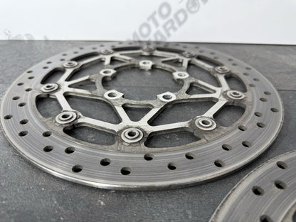 Triumph Street Triple 765 RS 2021 BREMBO Front Brake Discs 21650 Mile 2020-2022