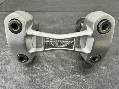 Triumph Street Triple 765 RS 2017 Handlebar Risers Clamps 12184m 2018-2021 OEM