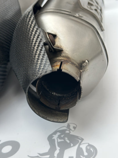 Triumph Speed Triple RS 1050 2018-2020 exhaust silencers and link pipe ARROW OEM