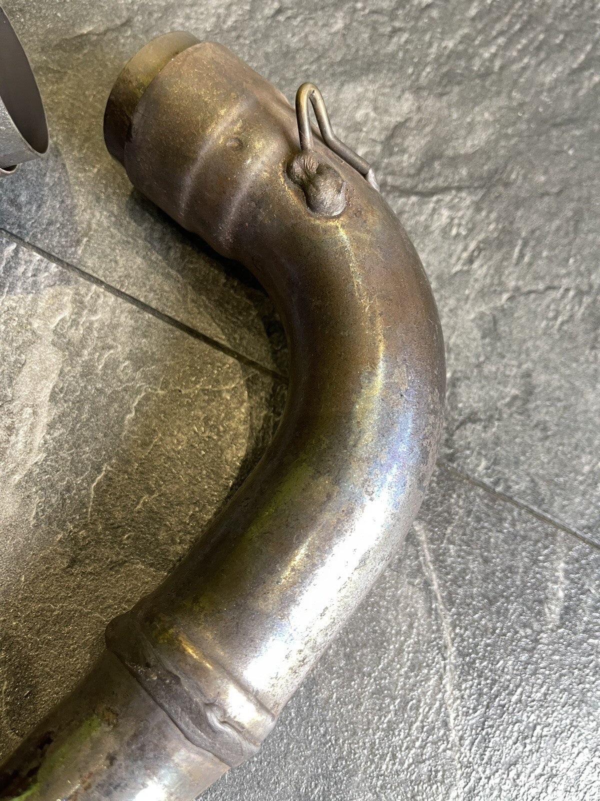 Aprilia Tuono V4 1100 Factory 2017 Exhaust Downpipes Manifold Headers 9262 Miles