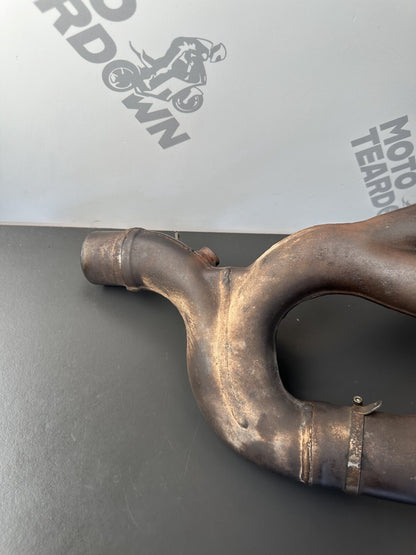 Aprilia Tuono V4 1100 Factory Exhaust Link Pipes Manifold RSV4 2017 OEM EXHAUST