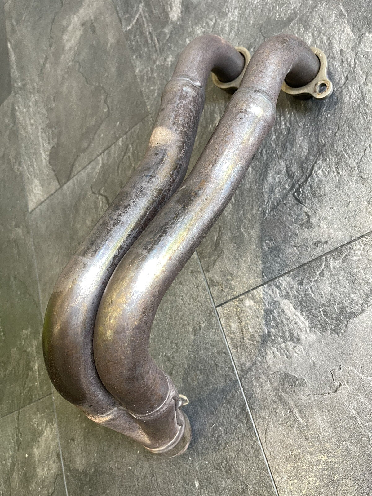 Aprilia Tuono V4 1100 Factory 2017 Exhaust Link Pipes Manifold 9262 Miles RSV4