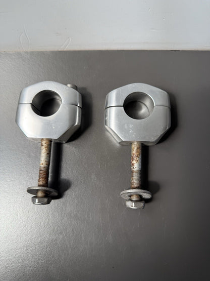 Triumph Street Triple 675 Handlebar Riser Handlebar Clamp Set OEM 2007-2011 675R