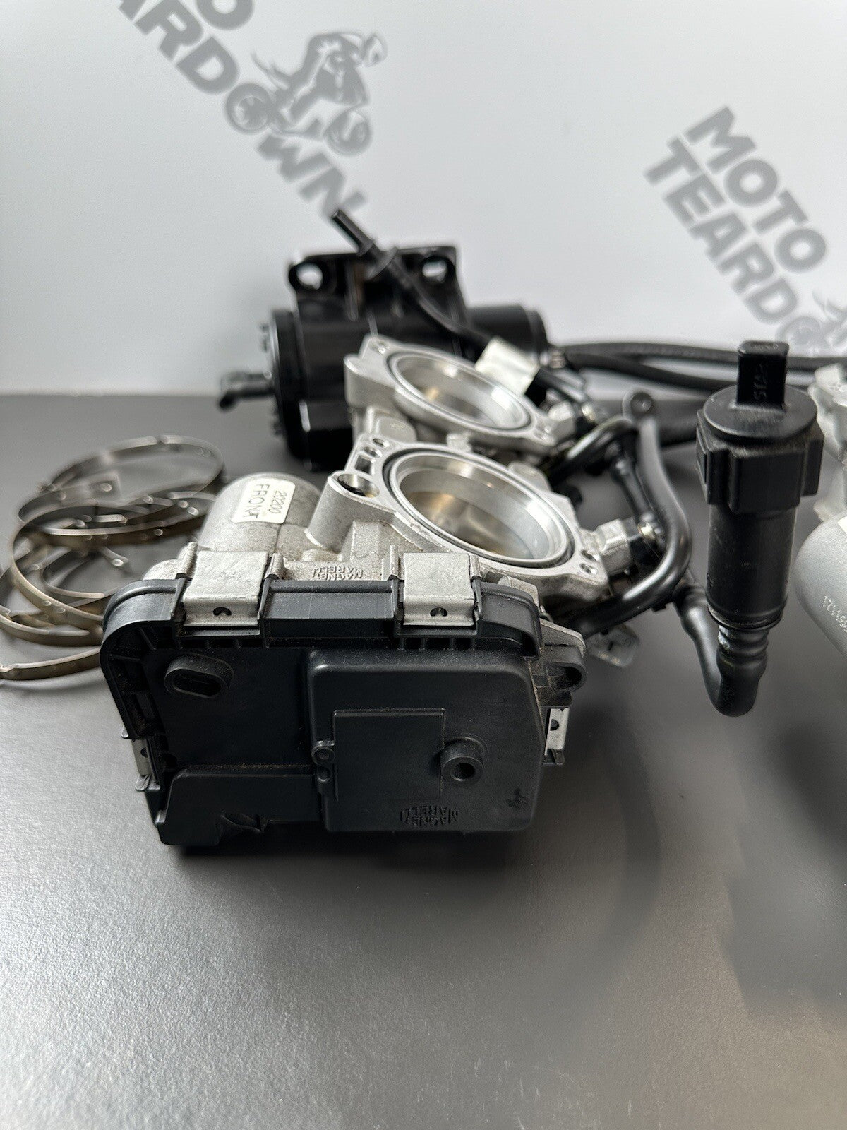 APRILIA TUONO V4 1100 FACTORY Throttle Bodies - 8573046 2017-2020 Front And Rear