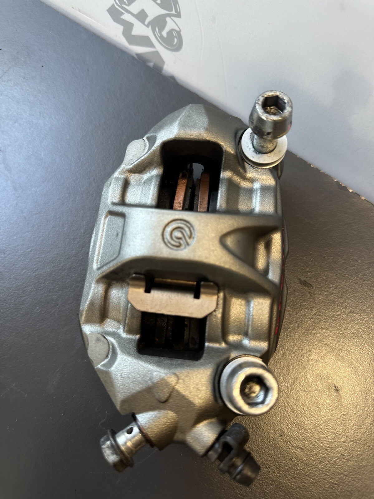 Aprilia Tuono V4 Factory BREMBO FRONT BRAKE CALIPERS Brembo M50 100mm Brembo