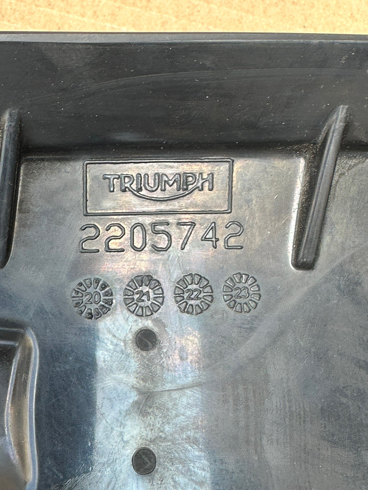 TRIUMPH SPEED TRIPLE 1200 RR 2022 Airbox Triumph Speed Triple 1200 RR Air Box