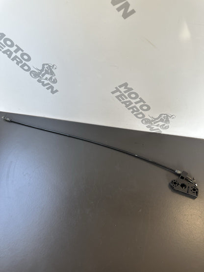 Triumph Street Triple 675 675R Seat Lock Latch Cable Seat Cable OEM 675R Cable