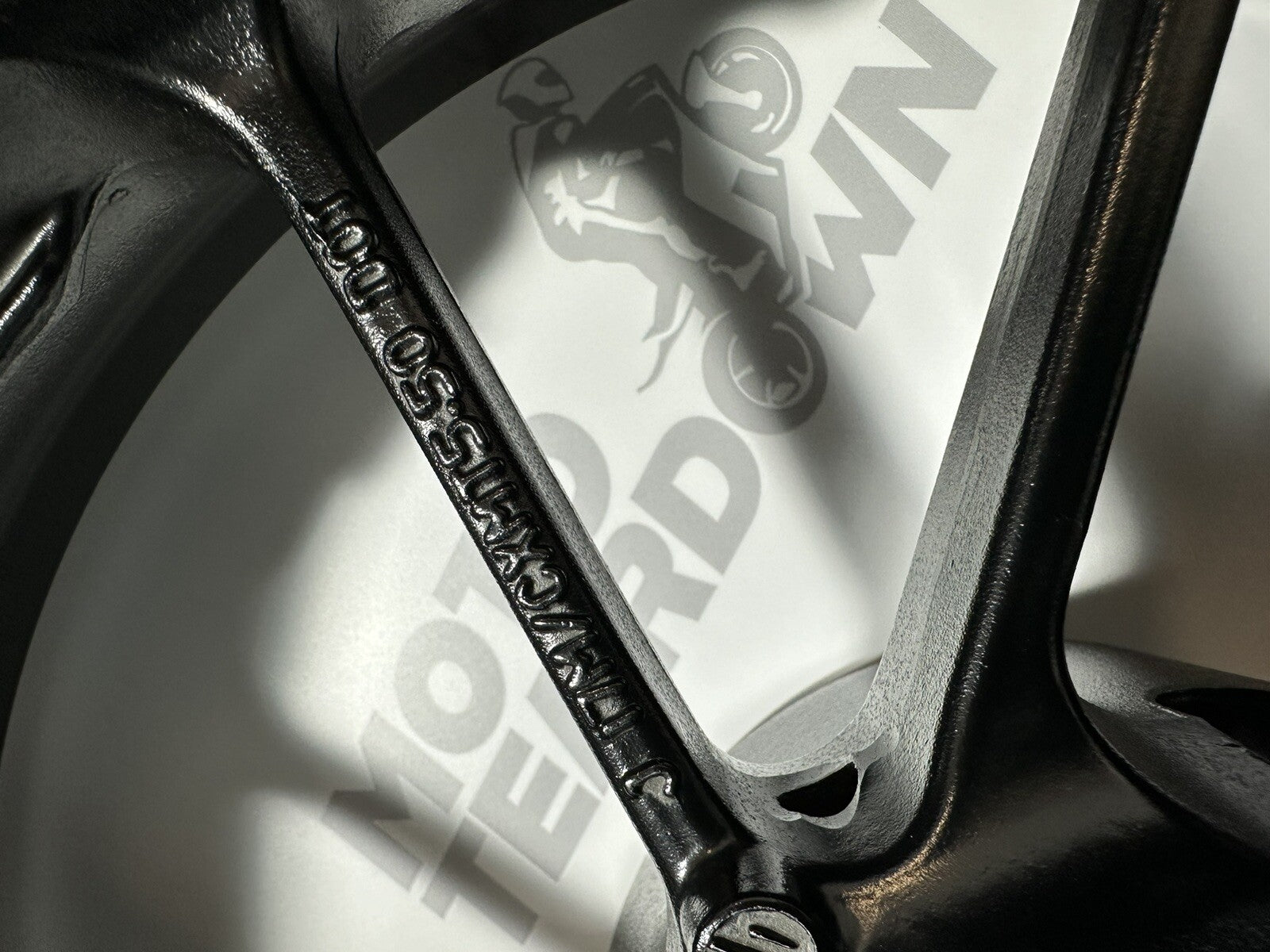 Yamaha R7 690 2024 Rear Wheel Rim Black Only 1784 Miles 2022 2023 OEM MT07