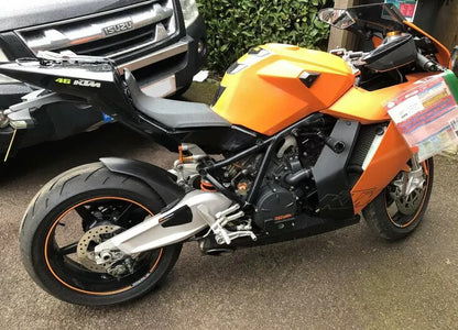 KTM RC8 RC8R Left Side Seat Fairing Tail Fairing Black OEM 2012 Only 12547 Miles