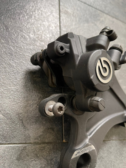 Triumph Street Triple 765 RS 2017-2019 BREMBO Rear Brake Caliper & Pads 2018 OEM
