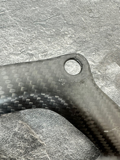 Aprilia Tuono V4 1100 Factory 2020 Carbon Fibre Chain Guide Guard 6889m OEM 2019
