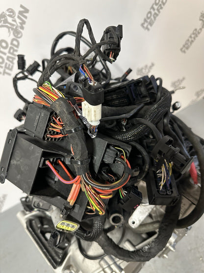 BMW S1000R Complete Engine Throttle Bodies And Wiring Loom 2014 16,807 Miles