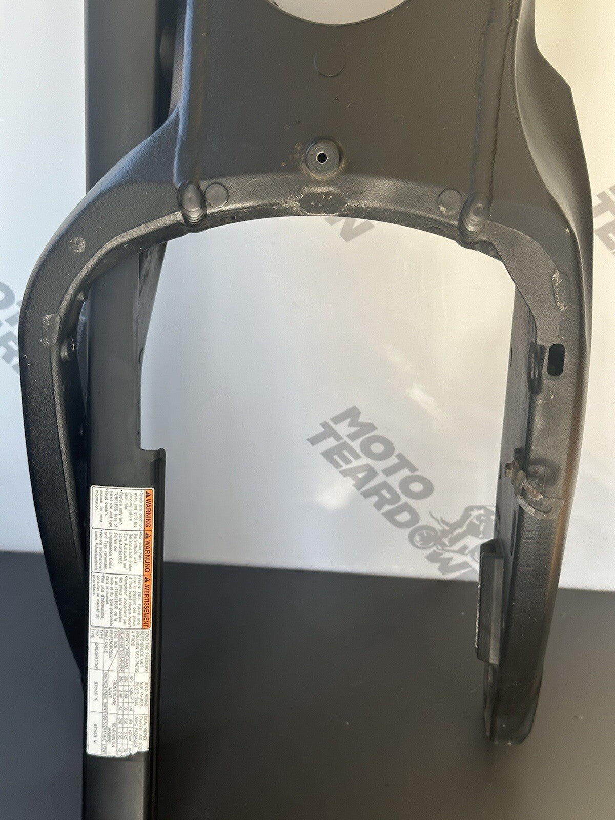 SUZUKI GSXR 1000 2009-2016 REAR SWINGARM BLACK SWINGING ARM OEM GSXR SWINGARM
