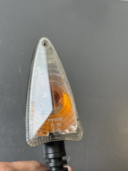 Triumph Street Triple 675R Indicator Assembly 2013-2016  OEM *SMALL CRACK* OEM