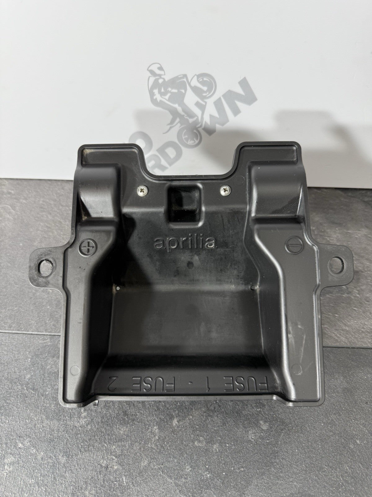 Aprilia RS660 2021 Battery Bracket Subframe Tray 6220 Miles 2022-2025 OEM