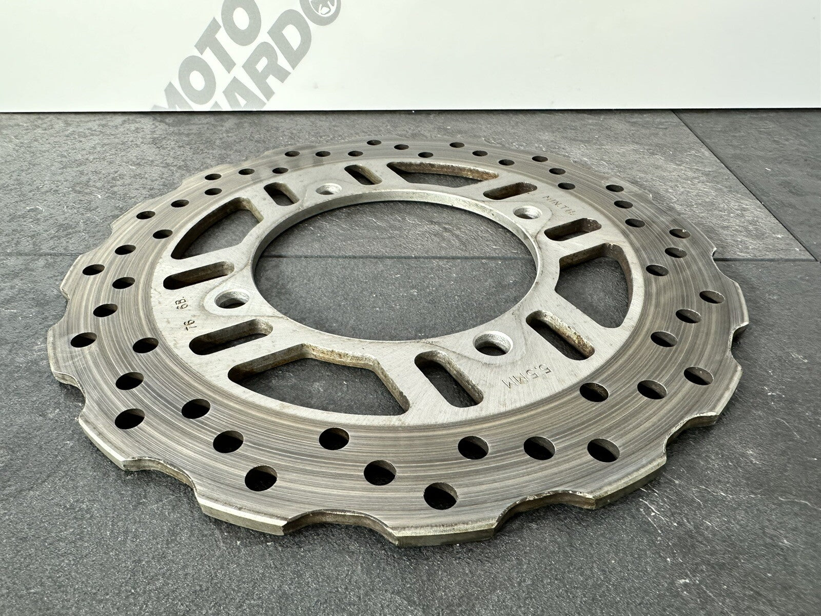 Kawasaki Z800 2016 Rear Brake Disc Rotor 12691 Miles 2013-2018 OEM Z 800