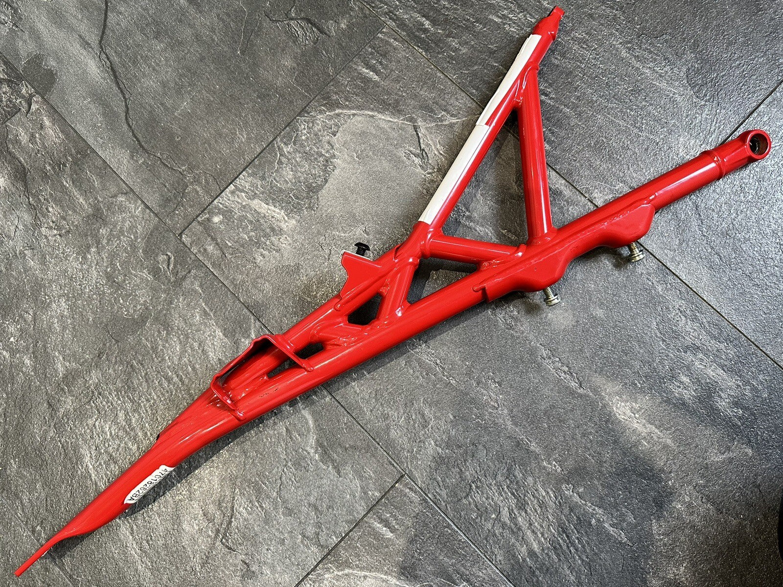 Ducati Multistrada V4 Pikes Peak 2022 Subframe Right Side Rear Frame Red 2023