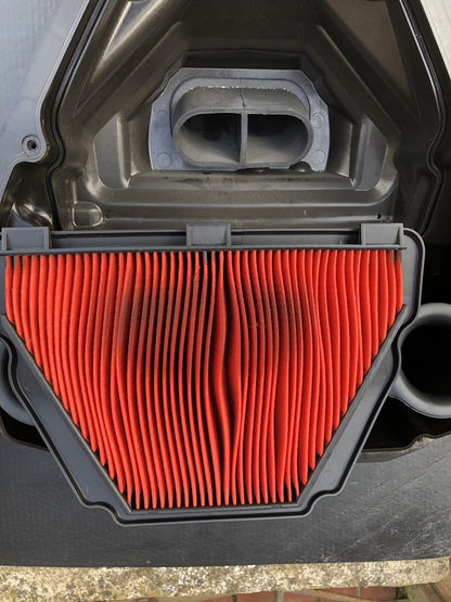 Yamaha MT-10 Airbox Air Intake Trumpets & Filter ABS 2018 Hyper Naked OEM