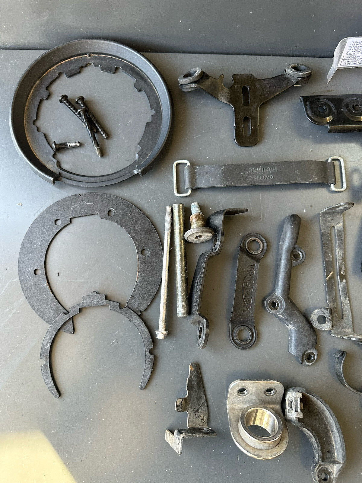 Triumph Street Triple 765RS Bolts Various Job Lot Mixed Nuts Bolts Brackets 2017