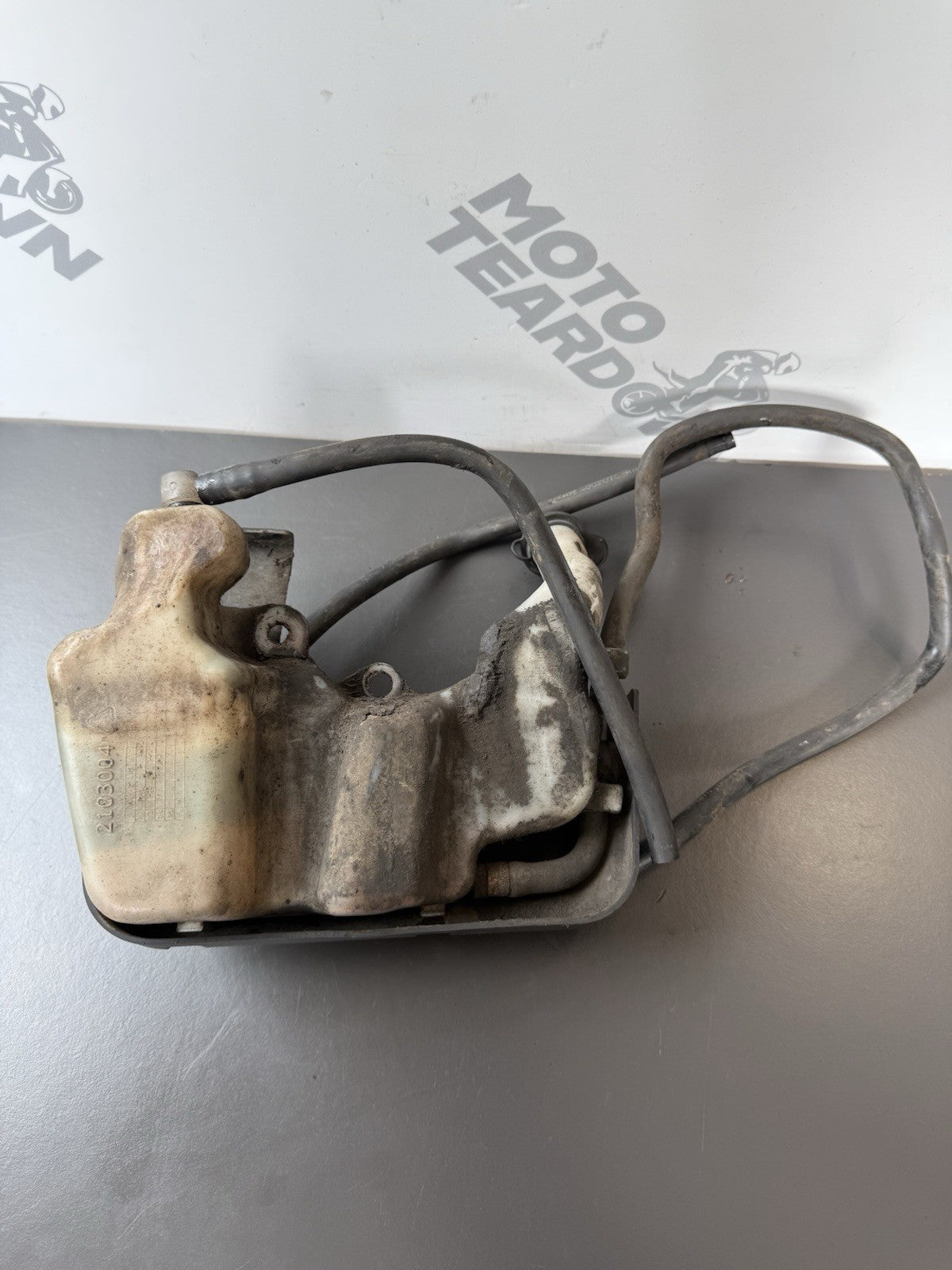 Triumph Street Triple 675R Coolant Bottle Expansion Tank 2013-2016 OEM 2103004