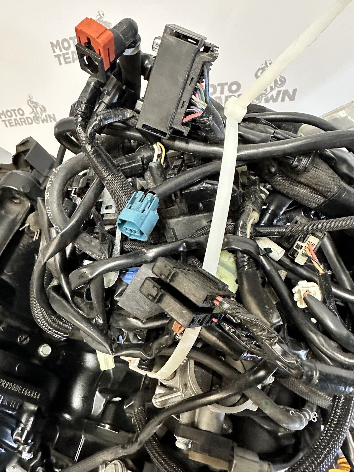 Kawasaki Z900 ZR 2022 Engine Throttle Bodies Wiring Loom 4665 MILES RUNNING Z900