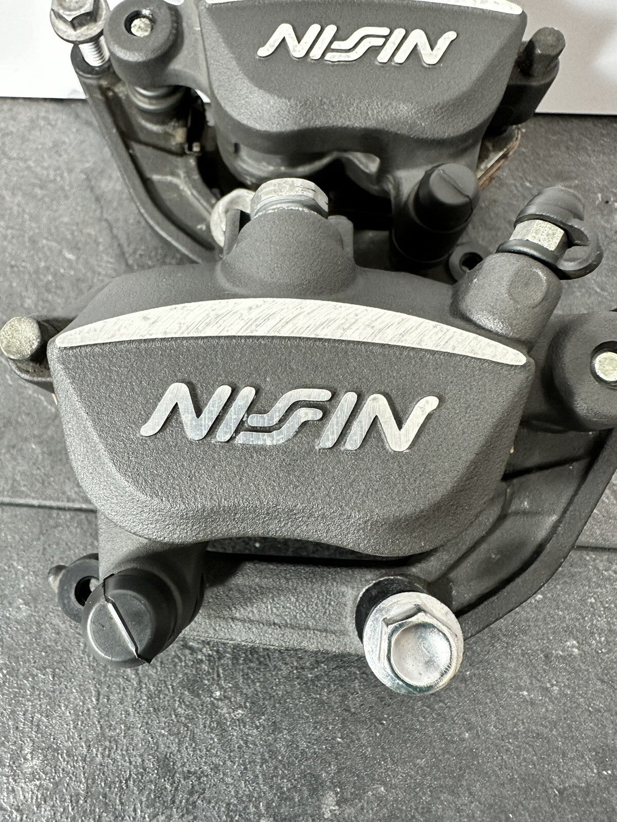 Triumph Trident 660 2022 NISSIN Front Brake Calipers 2962 Miles 2021-2024 OEM