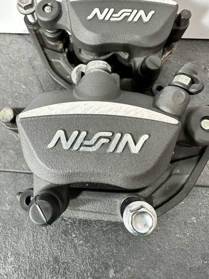 Triumph Trident 660 2022 NISSIN Front Brake Calipers 2962 Miles 2021-2024 OEM