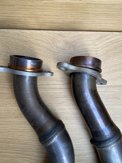 APRILIA TUONO V4 1100 Factory Exhaust Down Pipes 2020 Tuono V4 Downpipes OEM