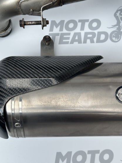 Triumph Speed Triple RS 1050 2018-2020 exhaust silencers and link pipe ARROW OEM