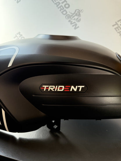 Triumph Trident 660 petrol fuel tank cover panel Petrol Tank Fairing 2021-2024