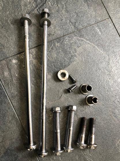Triumph Street Triple RS 765 Engine Frame Bolts Locknut 2017 Only 5159 Miles OEM