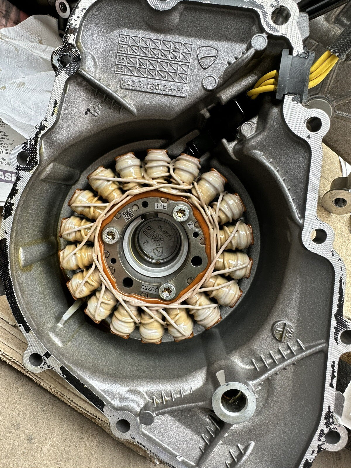 Ducati Multistrada V4 Pikes Peak 2022 Engine Wiring Loom Throttle Bodies 2023