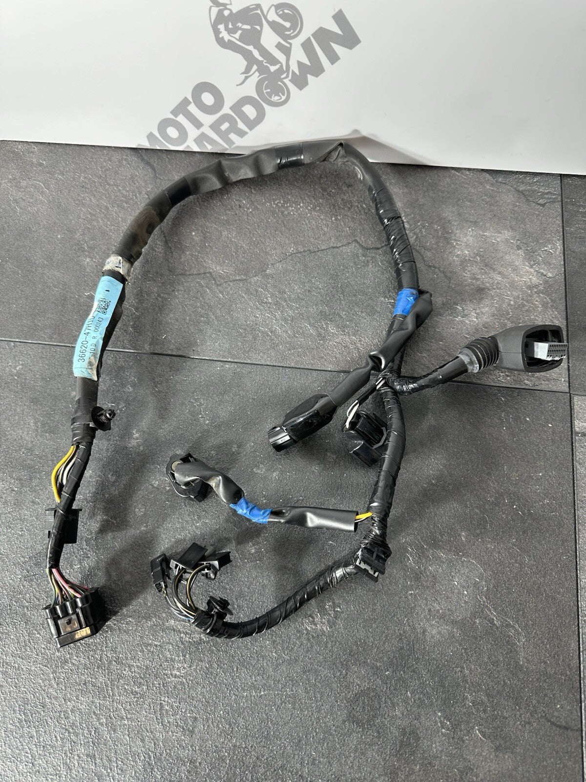 Suzuki GSXR 1000 2014 Headlight Wiring Loom Harness Front 22774 Miles 2009-2016