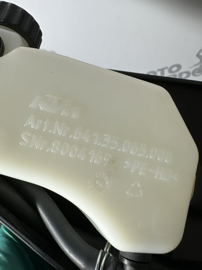 KTM 790 Duke 2020 Coolant Expansion Tank Bottle & Mount 3766 Miles 2018 2019 OEM