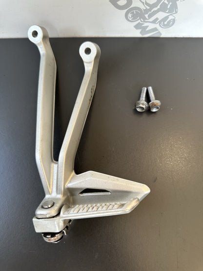 TRIUMPH STREET TRIPLE Left Pillion Footrest Hanger - 765R 765RS T2081987 2017-19