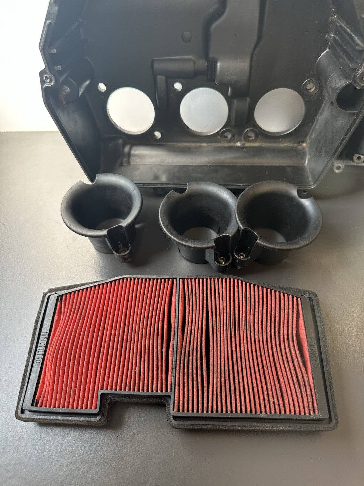Triumph Street Triple 675R 2015 Airbox & Air Filter 2013-2016 OEM 675R Air Box