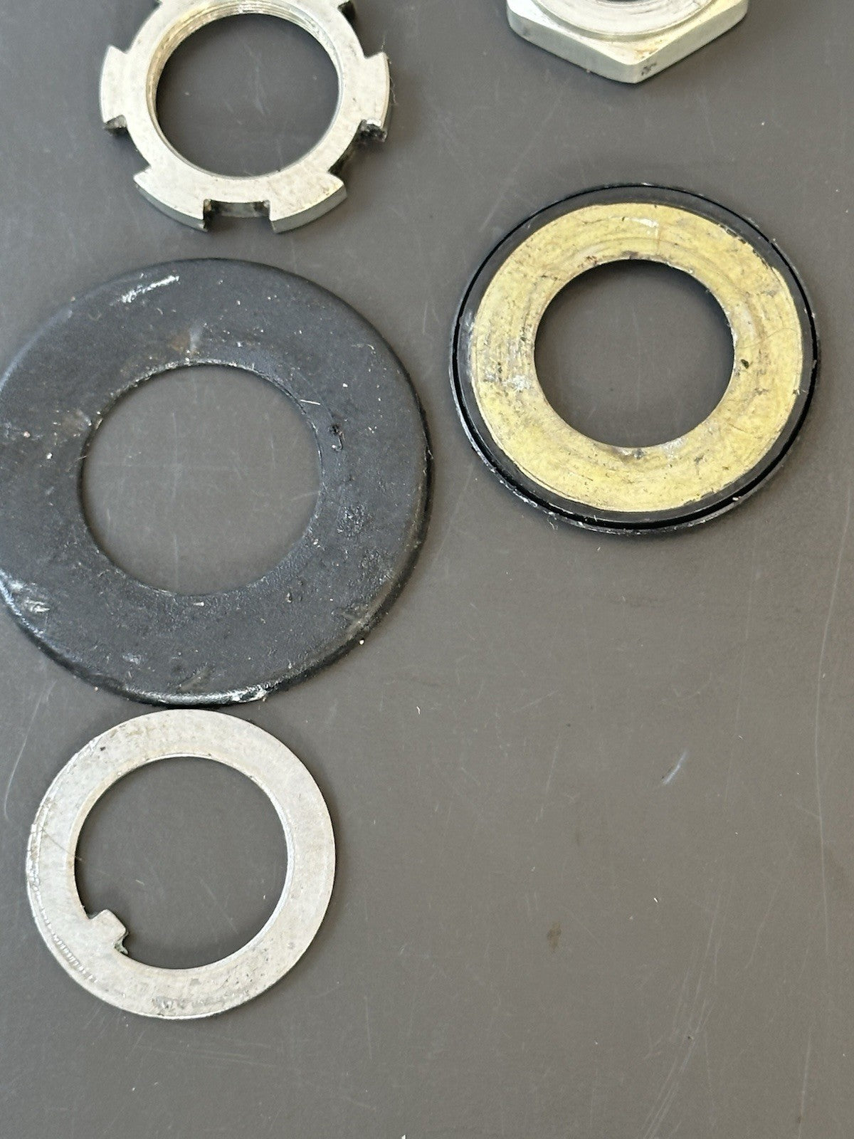 Triumph Street Triple 675 675R Front Forks Top Yokes Nuts Bolts 2007-2011 OEM