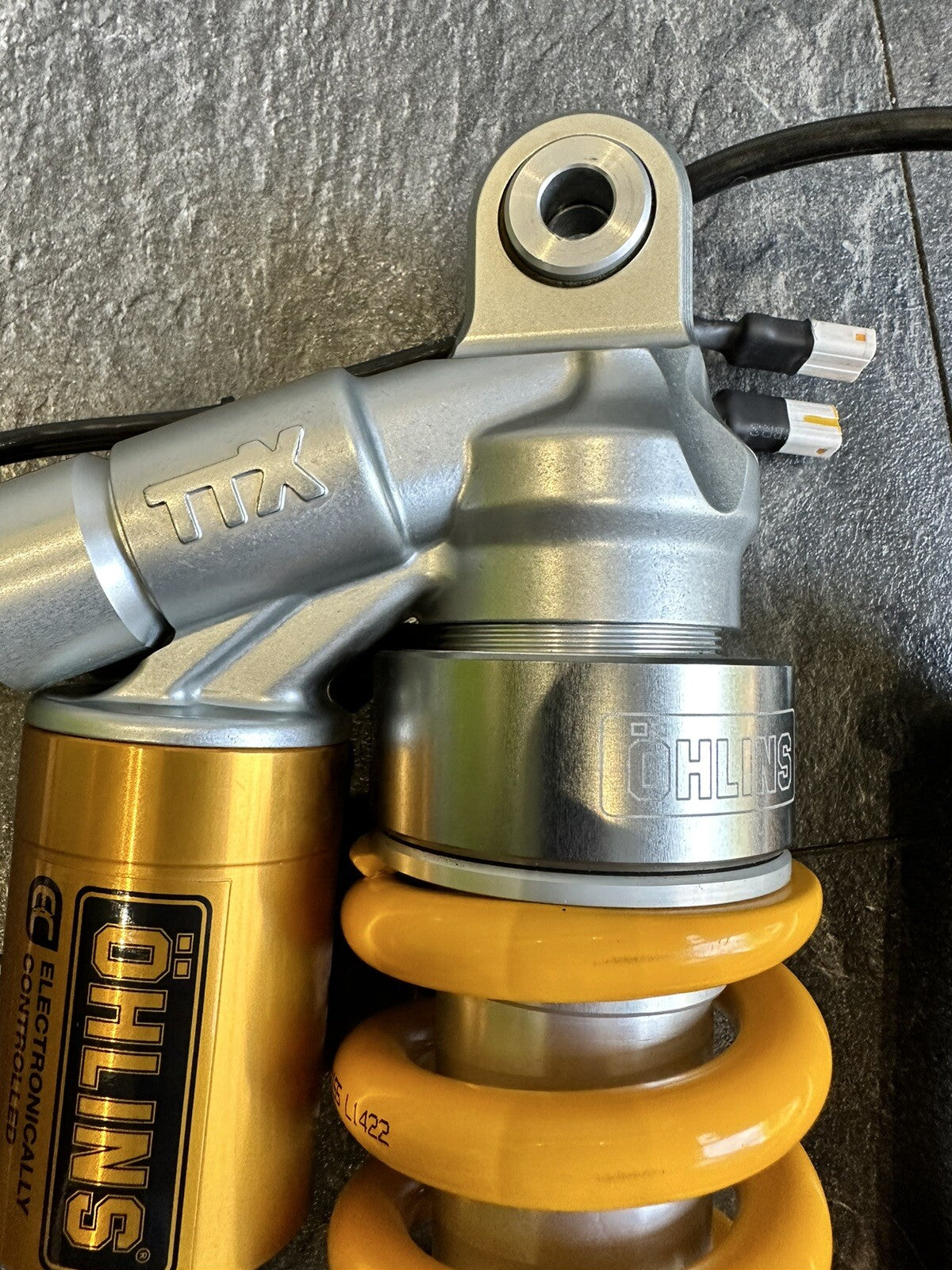 Ducati Multistrada V4 Pikes Peak 2022 OHLINS TTX EC Rear Shock Absorber 2023 OEM