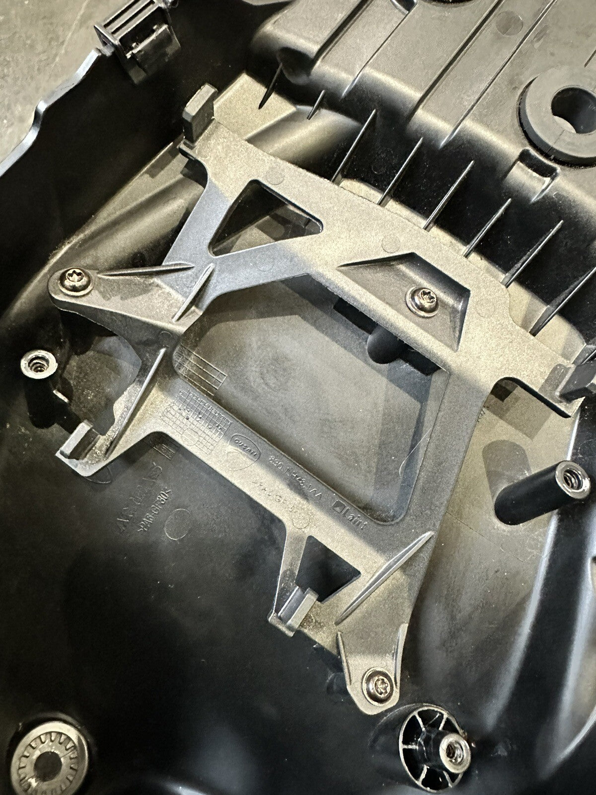 Ducati Multistrada V4 Pikes Peak 2022 Subframe Undertray Battery Holder 2023 OEM