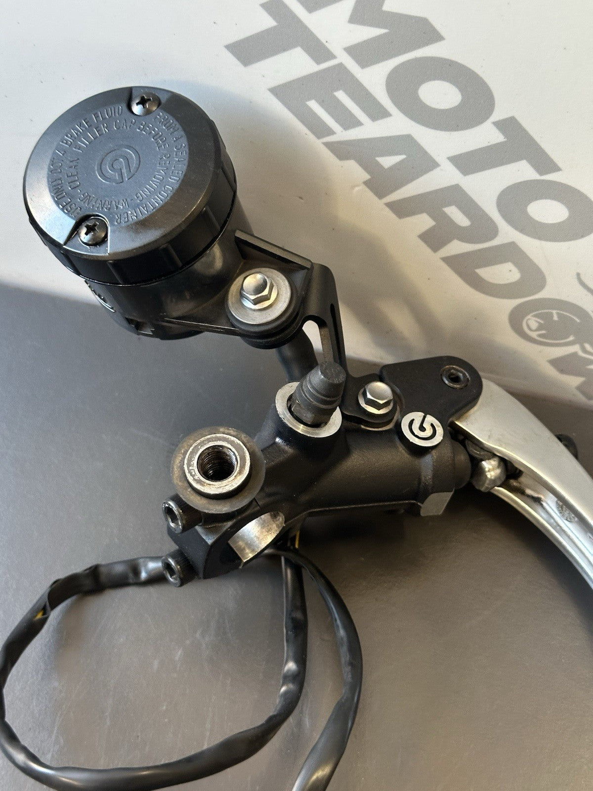 Triumph Street Triple 765R BREMBO Front Brake Mastercylinder 18,498 Miles Brembo