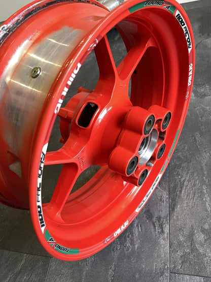 Aprilia Tuono V4 1100 Factory 2017 Rear Wheel Rim Only 9262 Mile RSV4