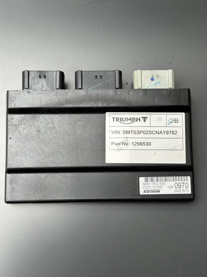 Triumph Speed Triple 1200 RR ECU cdi brain box control unit T1296530 1200RR ECU