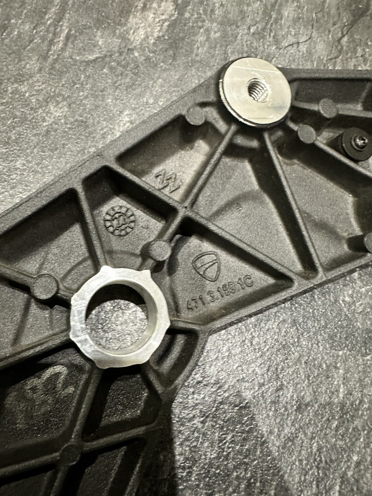 Ducati Multistrada V4 Pikes Peak 2022 Left Frame Mount Support Bracket 2023 OEM