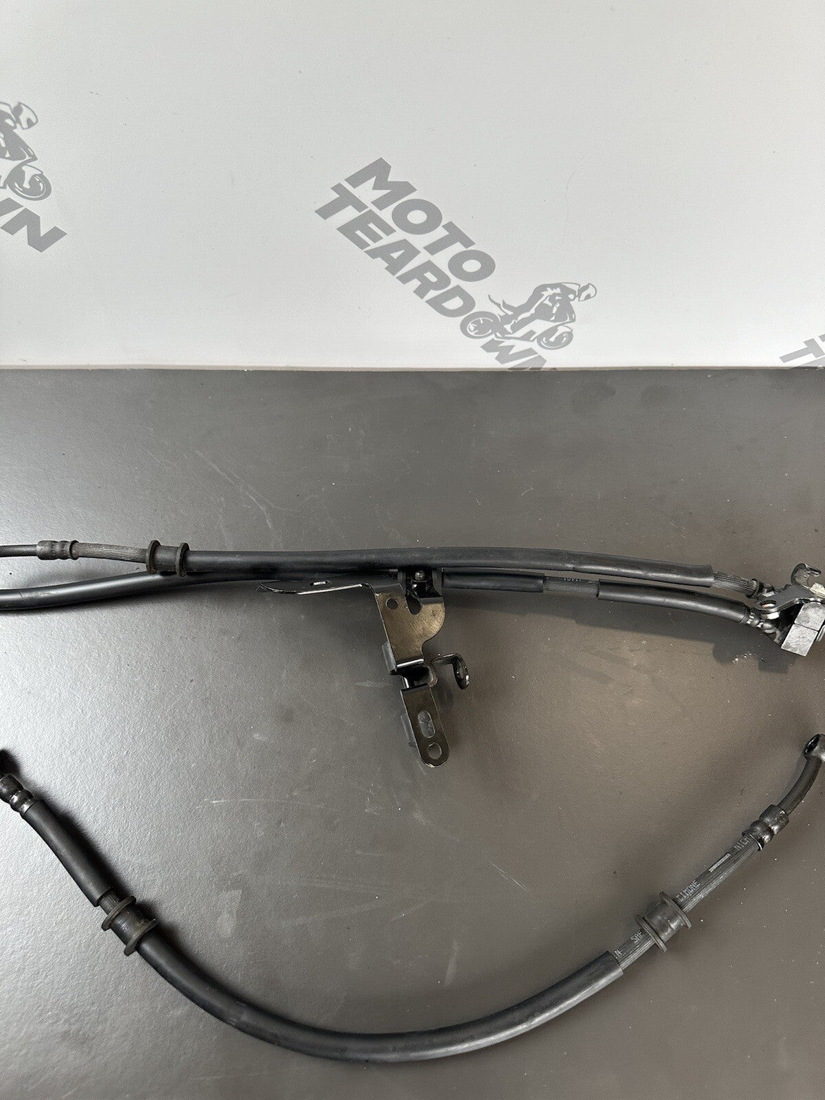 Yamaha MT09 Front Brake Hoses MT-09 Front Brake Hoses ABS HOSES 2017-2020 OEM